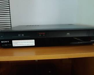 Sony DVD/VHS player