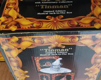 3 of 4 NIB wind up Jack in the Box - Wizard of Oz: 'Tin Man'