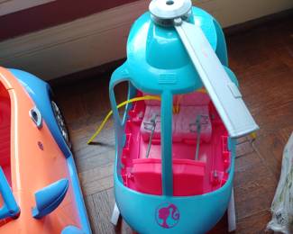Barbie helicopter