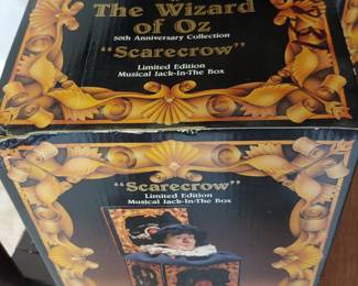 1 of 4 NIB wind up Jack in the Box - Wizard of Oz: 'Scarecrow'
