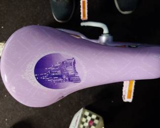 Purple Huffy Princess Glitter bike