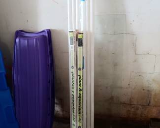 4 plant & aquarium florescent blubs 48"