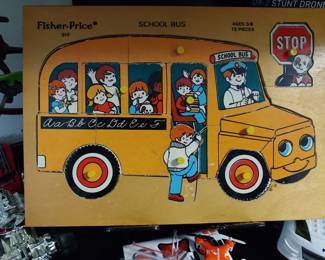 Fisher Price puzzle 'School Bus'
