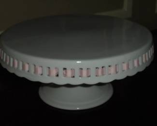 Heirloom collectable cake plate
