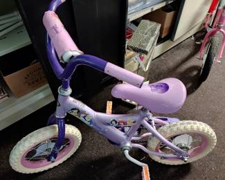 Purple Huffy Princess Glitter bike