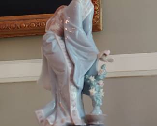 Lladro oriental Gisha lady