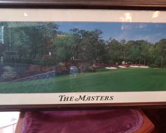 Framed/matted picture 'The Masters'