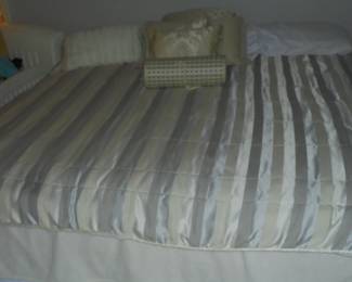 King bed mattress & box spring