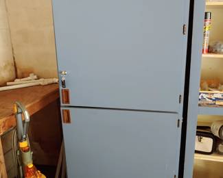7' tall 2 door cabinet