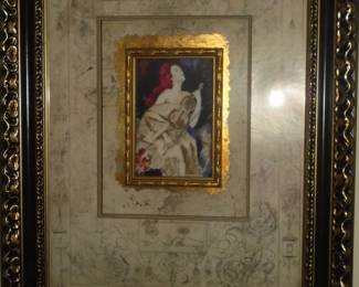 Double framed matted picture 27"x32"