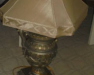 Silver lamp