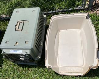 Used dog crates. 