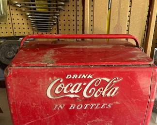 VINTAGE COCA COLA COOLER 