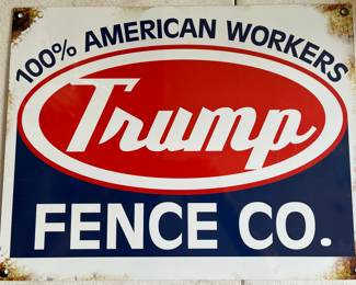 Probable vintage metal sign.  this appears to be an actual sign not a repo