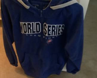 Cubs World Series zip up sweatshirt