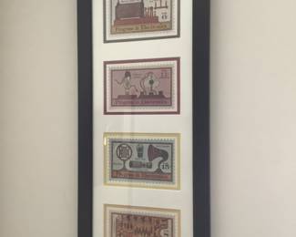 Picture of four older phonographs