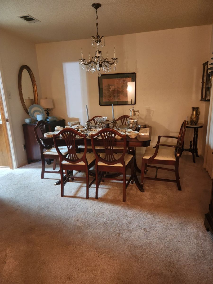 Mahogany Duncan Phye Dining Room Suite