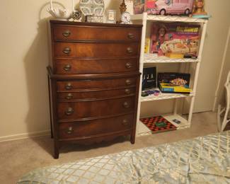 DIxie Mahogany Chest on Chest