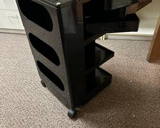 Vintage Joe Colombo rolling cart