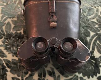 World war 2 Dienstglas 7x50 Binoculars and case 