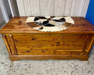 Cedar trunk