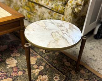 Mid century snack table