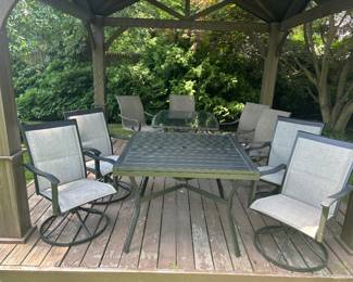 Second patio table and chairs