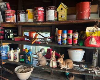 Garden supplies and ornaments