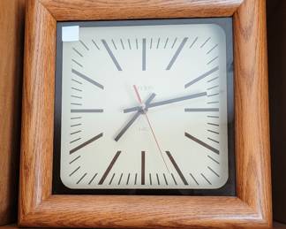 Linden Quartz Square Wall Clock