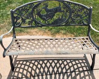 Painted Sky Garden Bench