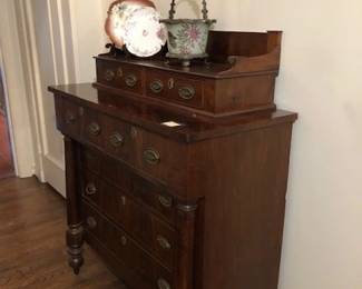 Early antique chest on chest