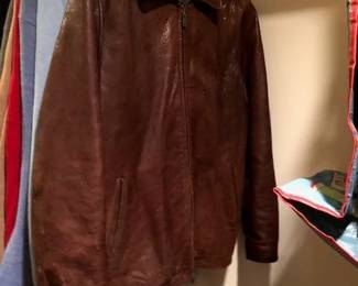 Great leather man's jacket