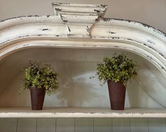 Great vases of greenery that will fit anywhere.