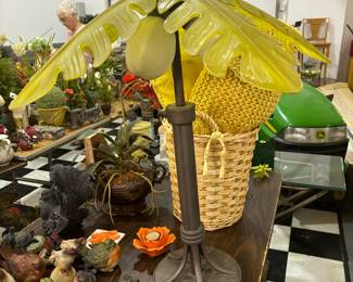 Cocunut Lamps - 2 Table and 2 Floor Lamps