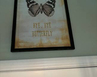Bye Bye Butterfly Print