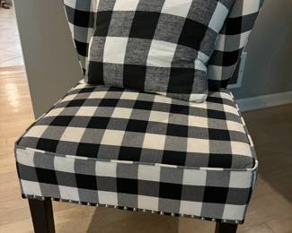Nice Small Wingback Chair w pillow