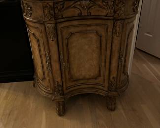 Love this little chest, Patina is great with black stone top