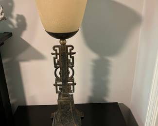 Chinese Style Torche Table Lamp 26 1/2" 