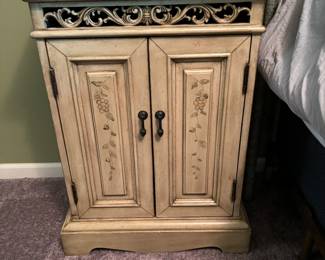 Hand painted nightstand 22"X29"X15"