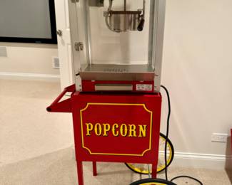 Theater Pop 4 popcorn machine with cart