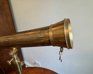 Brass telescope