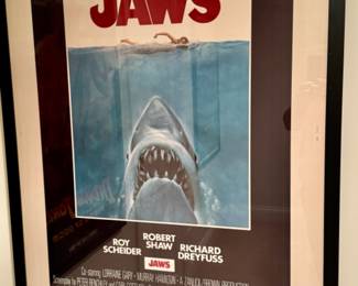 Original Jaws poster