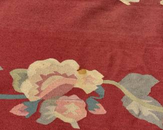 Flatweave rug 5'10" x 7'9"