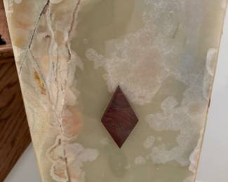 Onyx Pedestal  40.5"h x 14.5" square