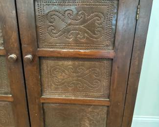 Antique pie safe  51.5"h x 42.5"w x 17"d