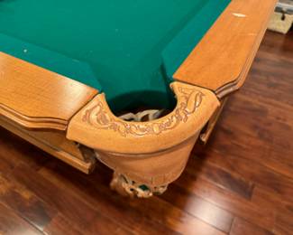 Gandy 9' pool table available for pre-sale now - must be professionally removed