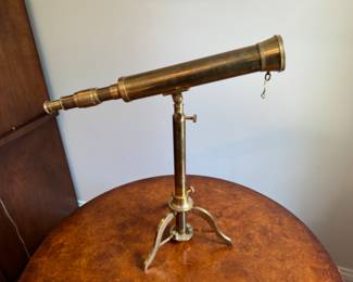 Brass telescope