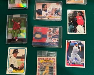 Baseball cards - photo is of a portion of the collection