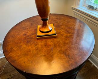 Louis Mittman Mayfield table   29"h x 27" diameter