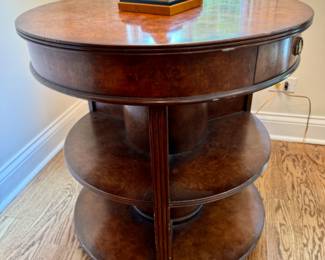 Louis Mittman Mayfield table   29"h x 27" diameter